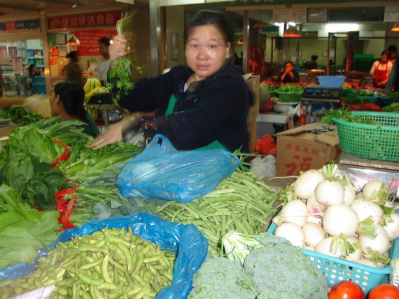 DSC01895.JPG - Vegetables at the market. 22 October 2009