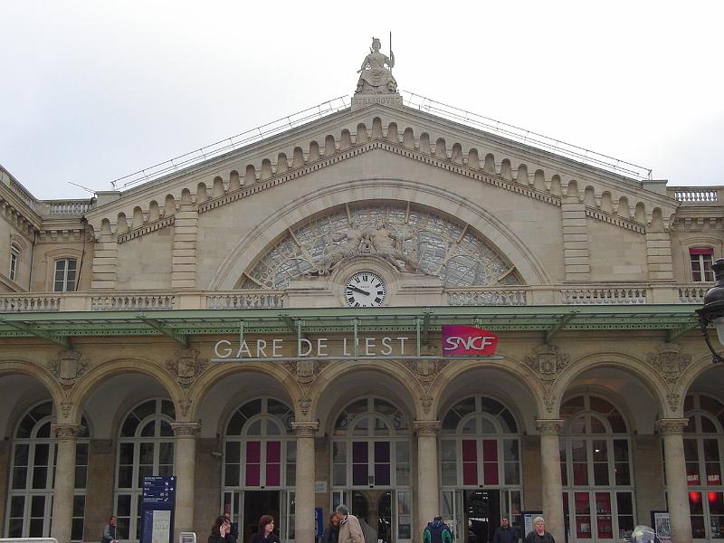 DSC02345.JPG - Gare de l'Est  Paris 18 April 2008