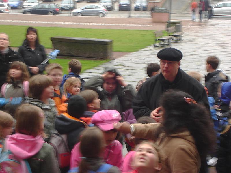 DSC02361.JPG - A German school master attempting to keep the kids in line. 19 April 2008