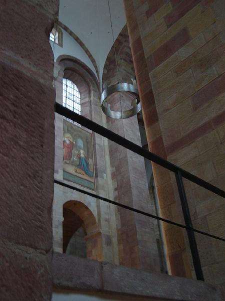 DSC02378.JPG - Another view of the interior of the Imperial Cathedral at Speyer.  Germany 19 April 2008