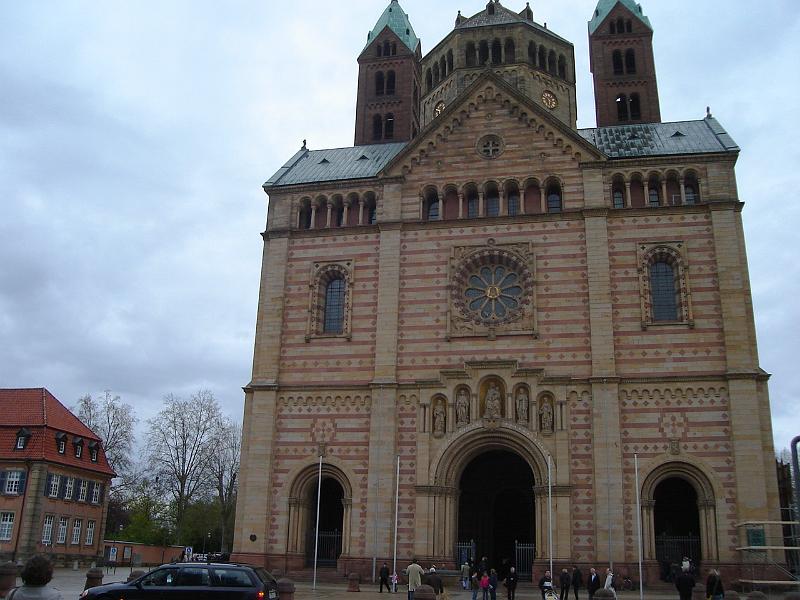 DSC02382.JPG - The Speyer Cathedral.  Germany 19 April 2008