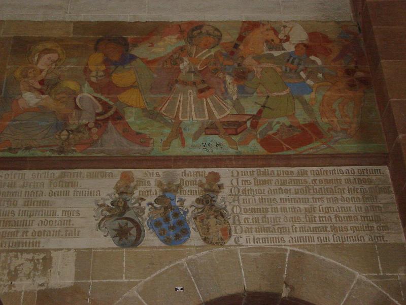 DSC02397.JPG - Maulbronn Monastery (Kloster Maulbronn) is said to be the best preserved medieval Cistercian monastery complex in Europe.  Germany 20 April 2008