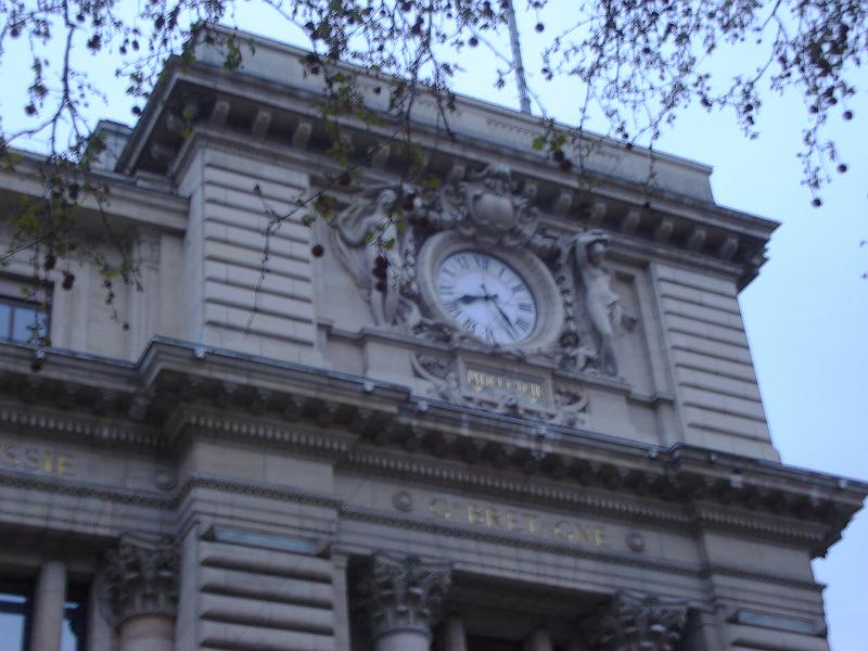 DSC02453.JPG - Nearly 8:30 p.m. and still light.  The post office is an impressive building. 21 April 2008
