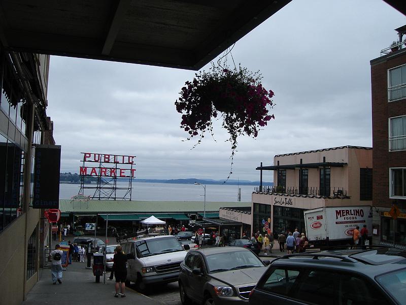 DSC01343.JPG - Pike Place Market, downtown Seattle. 23 July 2009