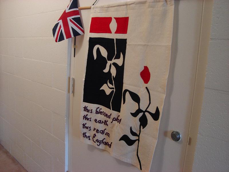 DSC01380.JPG - Banner that Judy made for Ramona, many years ago. 8 August 2009