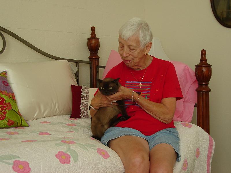 DSC01473.JPG - Ramona and Sheba, or should it be Sheba and Ramona. 13 August 2009