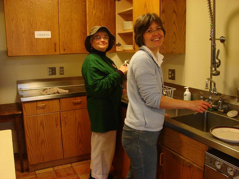 DSC01591.JPG - Judy and Janet. 3 October 2009