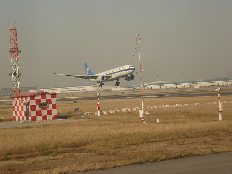 DSC01866.JPG - On the tarmac, waiting to take off. 21 October 2009