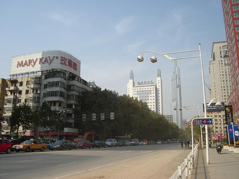 DSC02015.JPG - Street scene of Nanjing. 24 October 2009