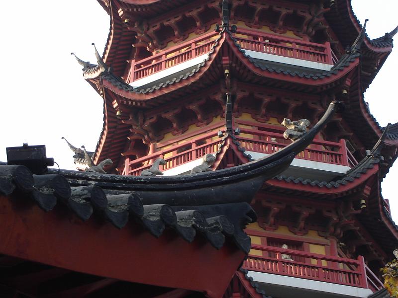 DSC02110.JPG - View of the pagoda at Jiming Temple. 25 October 2009