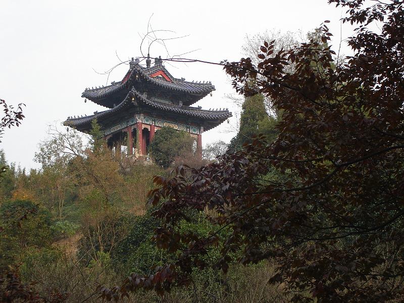 DSC02239.JPG - A pagoda on Purple Mountain. 28 October 2009