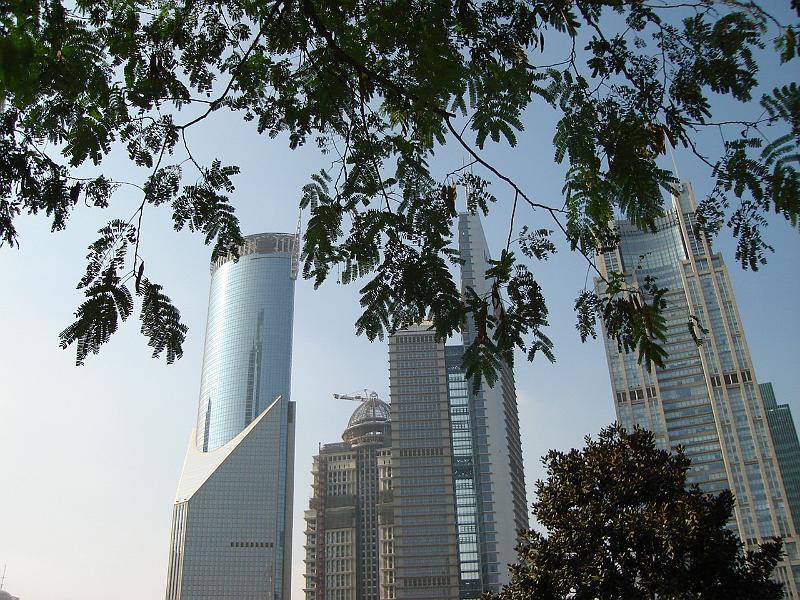 DSC02419.JPG - Skyscrapers from a lovely park. 31 October 2009