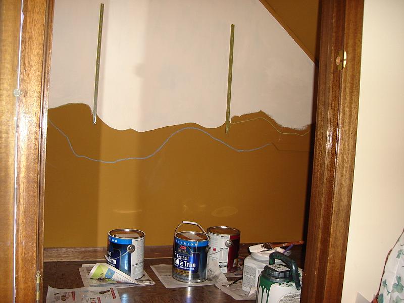 DSC02644.JPG - Painting really begins. 4 December 2009
