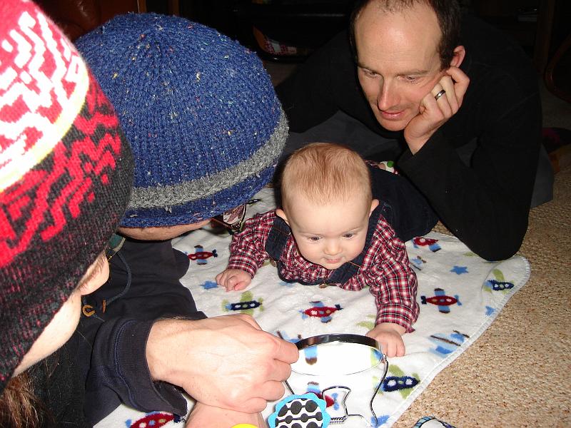 DSC02799.JPG - Brenda, Andrew, Sebastian, and Matt. 31 December 2009