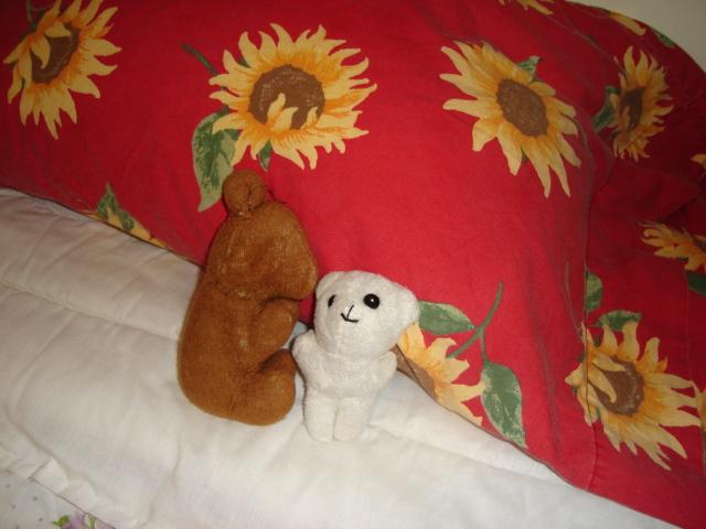 DSC00133.JPG - The Sweet Baboo visits Suzie. 24 February 2006