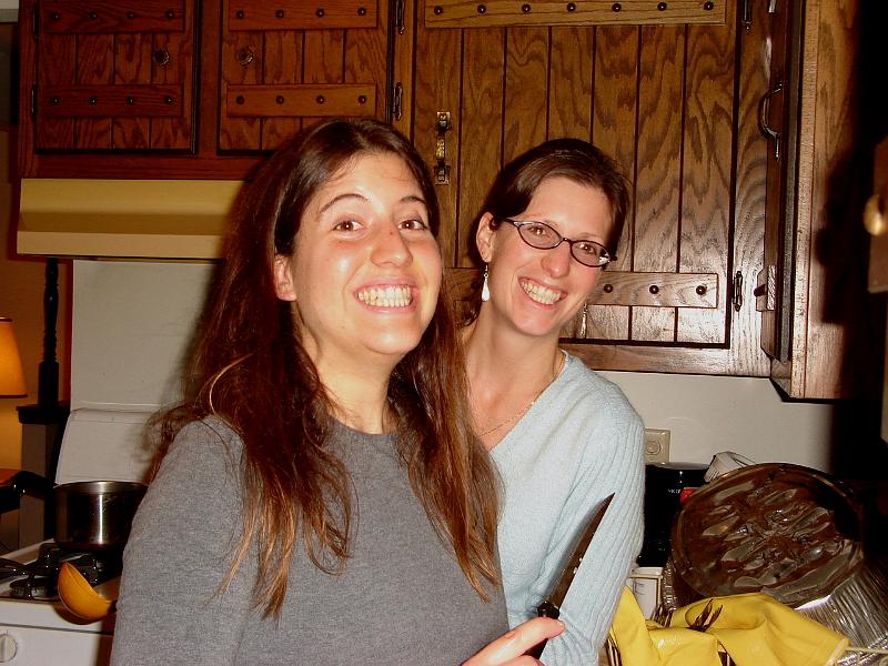 DSC00688_00.JPG - Brenda and Donna. 24 November 2006