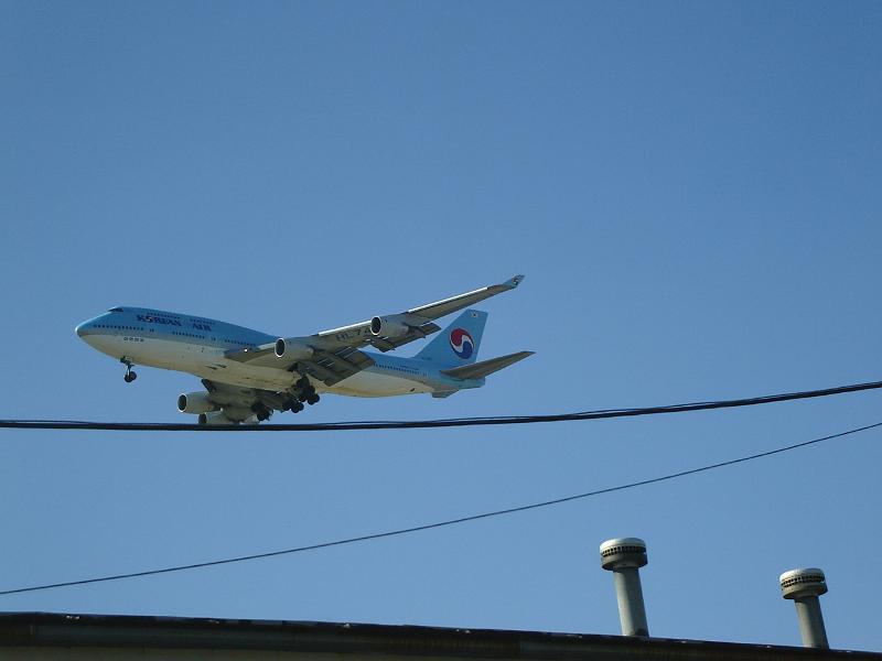 DSC00827.JPG - A KAL 747 - from Hot Dog. 20 March 2007