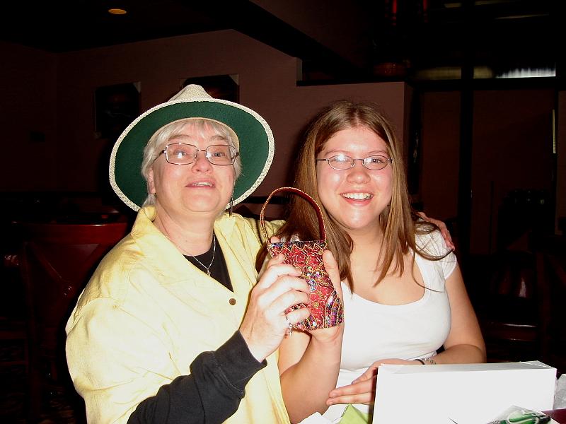 DSC00891_00.JPG - Judy and Jessica on her Affirmation of Baptism day. 29 April 2007