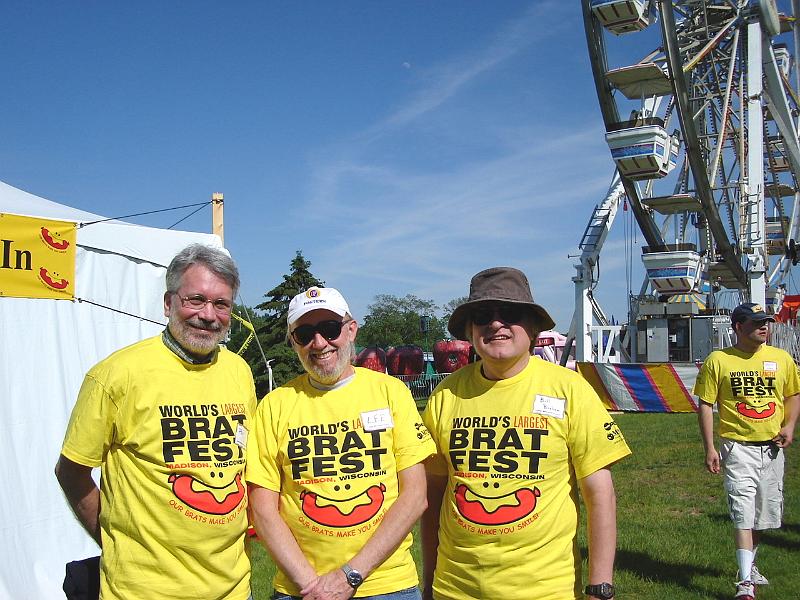DSC00914_00.JPG - Phil, Lee, Bill - work the Brat Fest. 25 May 2007