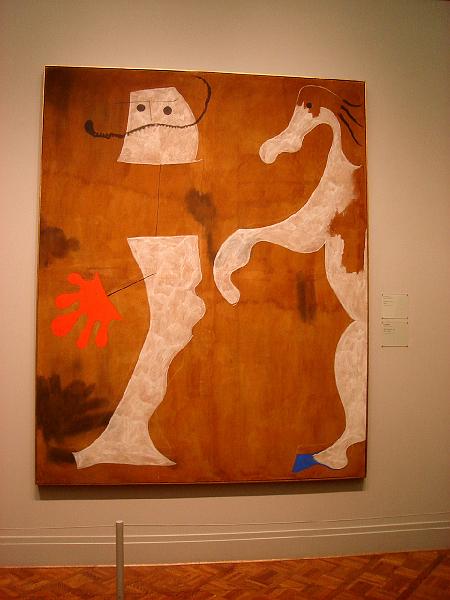 DSC02231.JPG - "The Policeman" by Joan Miro.  Art Institute of Chicago. 21 February 2008