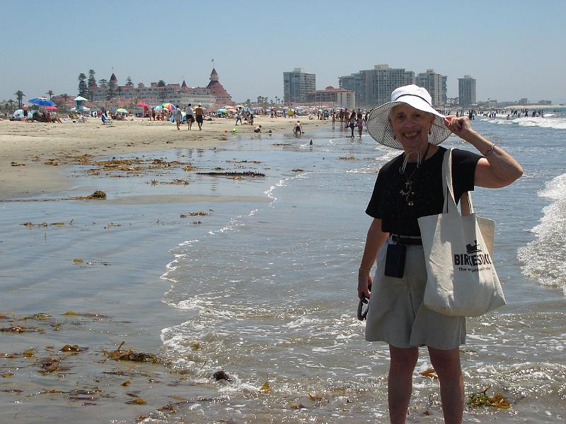 DSC00061.JPG - Ramona on Coronado Beach 9 August 2008