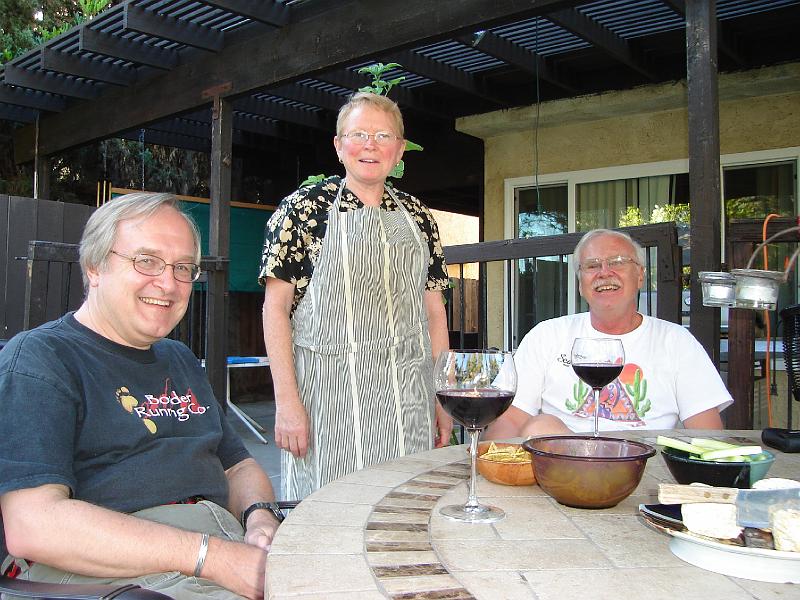 DSC00071.JPG - Bill, Mary, and Allen. 10 August 2008
