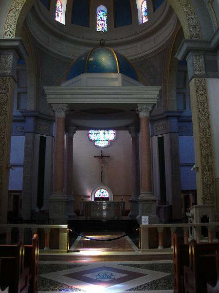 DSC00106.JPG - Inside the Immaculate Parish Church on the University of San Diego campus. 11 August 2008