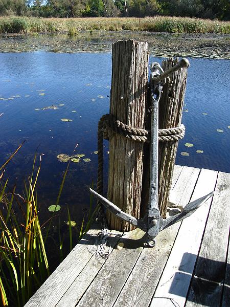 DSC00386.JPG - On the dock at Green Lake. 9 October 2008