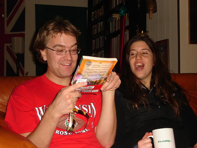 DSC00667.JPG - Andrew and Brenda get Harry Potter in Chinese. 28 December 2008