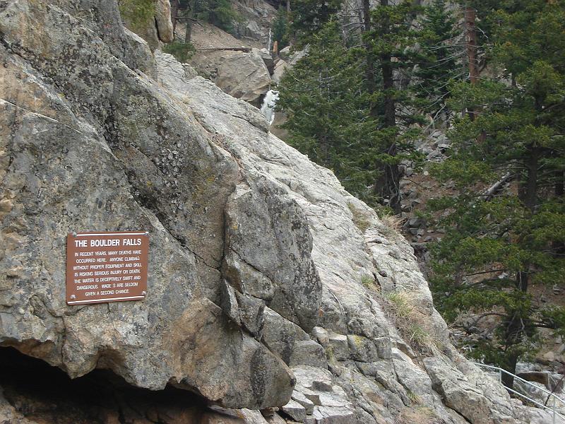 DSC00912.JPG - Boulder Falls. 30 April 2009